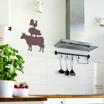 Farmyard Friends Wall Art