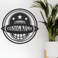 Handmadecustomfootball namemetal tag,kidsname tag,personalized football gift,World Cup souvenir,LED wall lamp,Sports Signs,LED light hanging