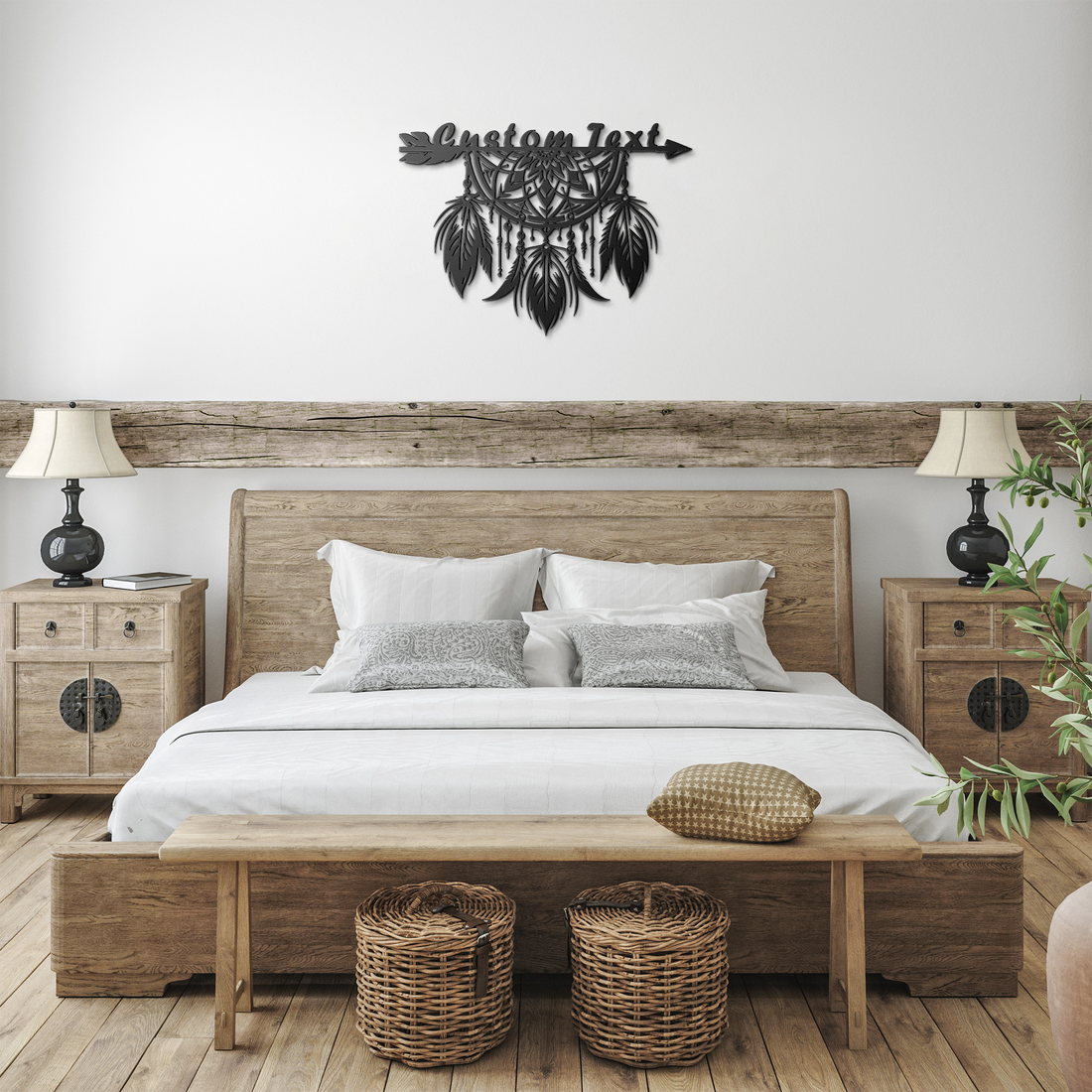 Custom Dream Catcher Metal Wall Art