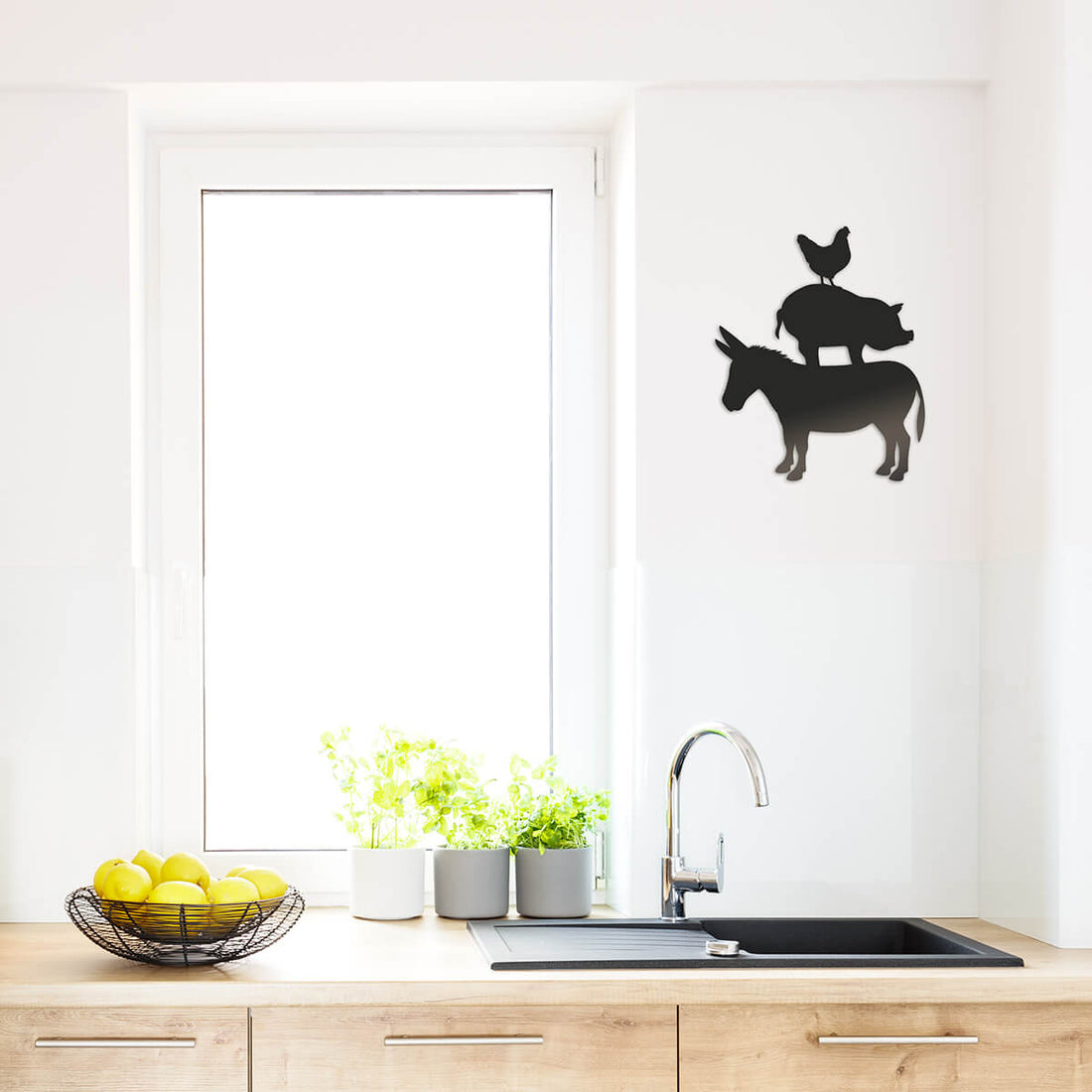 Farmyard Friends Wall Art