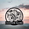 Custom Camera Metal Sign, Camera Wall Decor, Personalized Photography Studio, Unique Photographer Gifts, Camera Metal Decor