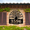 Address Plaque, Metal Address Plaque, Address Sign, Metal Address Sign, Number Sign, Outdoor Sign, House Number Sign, House Sign,Wall lamps