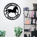 Customizable Horse Sign, Horse Wall Art, Outdoor Farm Decorations, Metal Decorations, Custom Crafts, Handmade Signs, Gifts For Friends