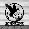 Personalized Duck Hunting Sign, CustomDuck Hunting Gift, Metal Duck Hunting Sign, Duck Hunter Gifts, Fathers Day Gift Dad Boyfriend,LED Sign