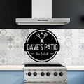 Customized Barbecue Bar Door Hangers, Personalized Metal Wall Decor, Metal Wall Decor, Kitchen Decor,Home Decor Crafts, Gifts For Friends