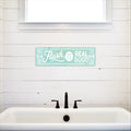 Bathroom Funny Sign | Wood Sign | Flush It Real Good