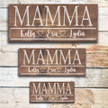 Mamma | Grandma Mother's Day Gift | Personalized Mother's Day Gift | Gift for Grandma | Custom Wood Sign