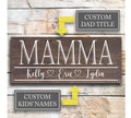 Mamma | Grandma Mother's Day Gift | Personalized Mother's Day Gift | Gift for Grandma | Custom Wood Sign