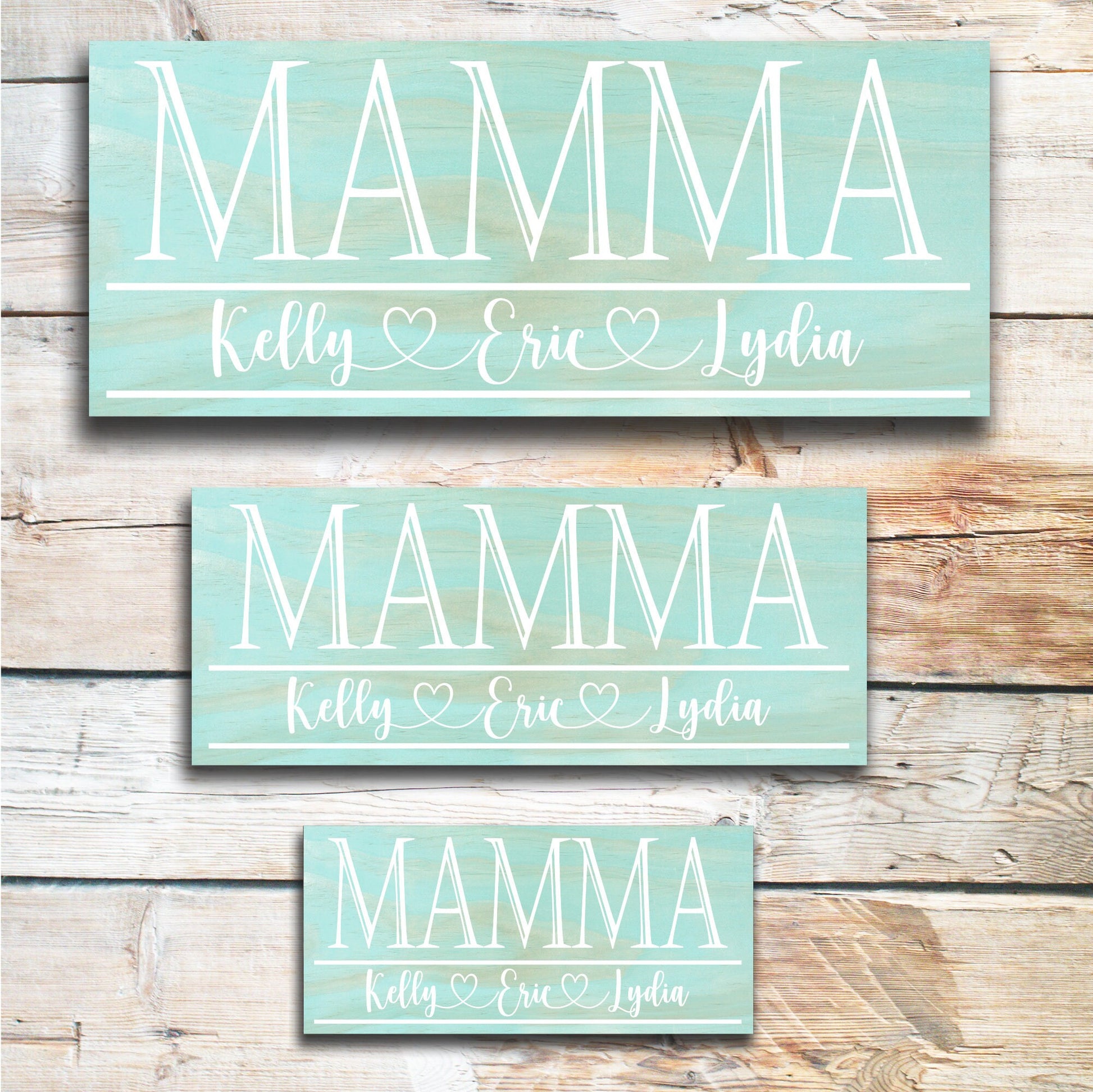 Mamma | Grandma Mother's Day Gift | Personalized Mother's Day Gift | Gift for Grandma | Custom Wood Sign