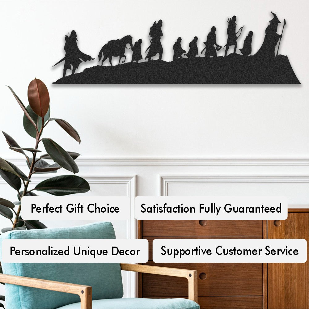 Lord of The Rings Metal Wall Art